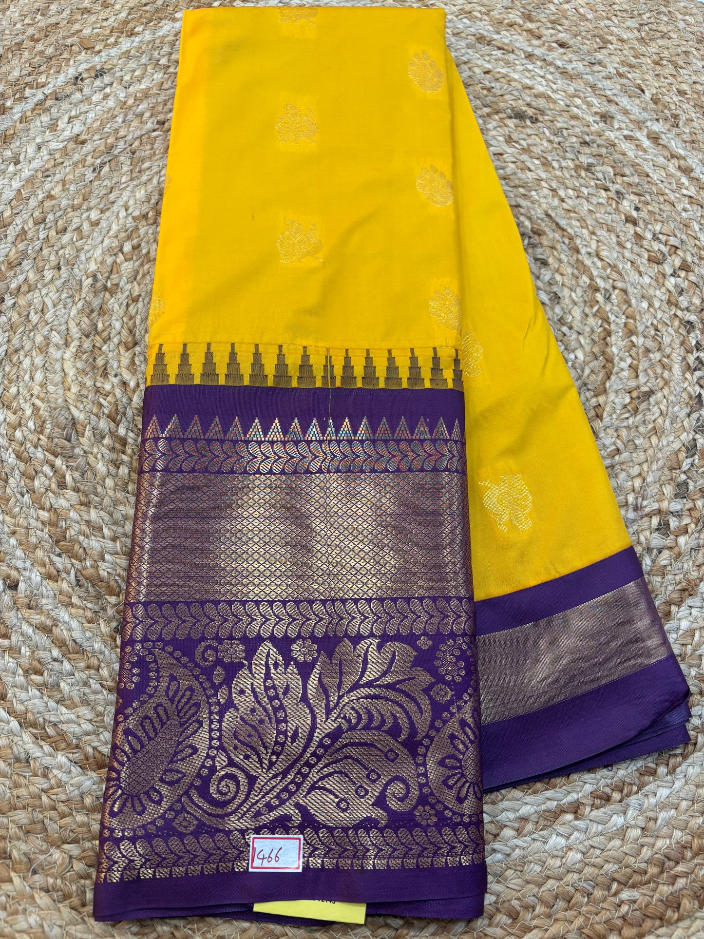 Semi Gadwal Silk Saree