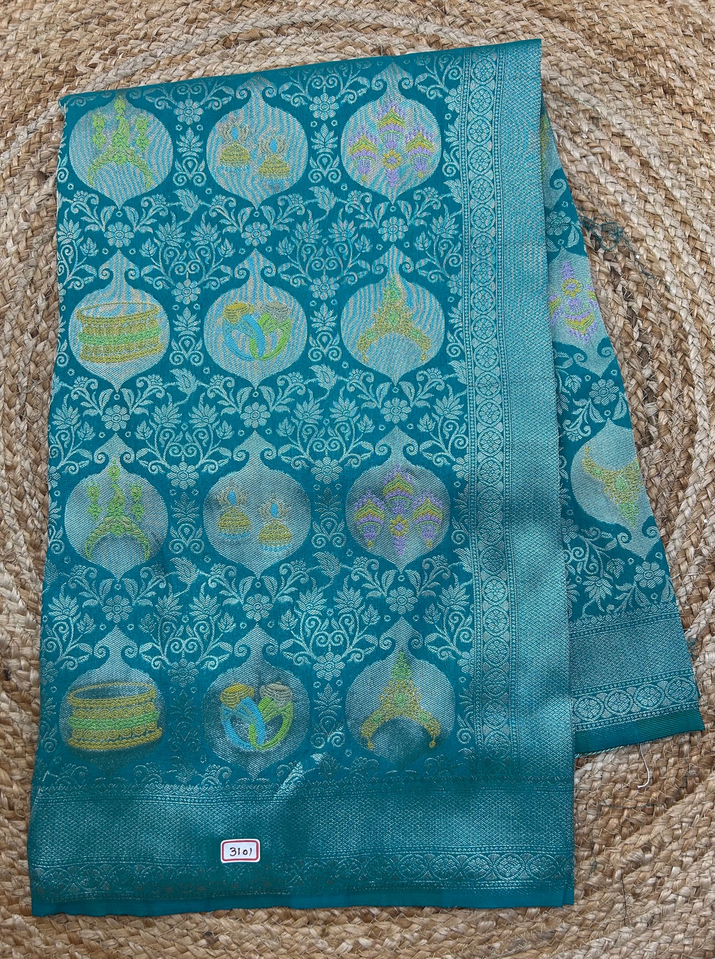 Banaras Georgette - necklace Theme Saree