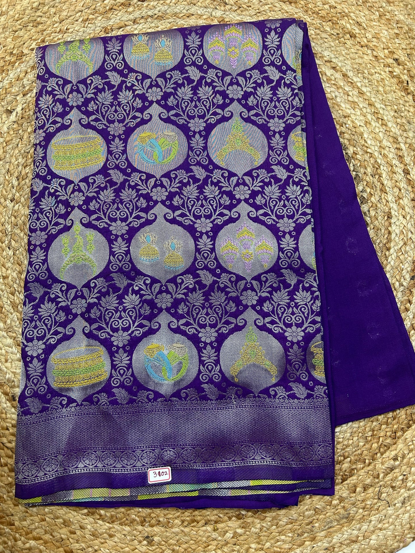 Banaras Georgette - necklace Theme Saree