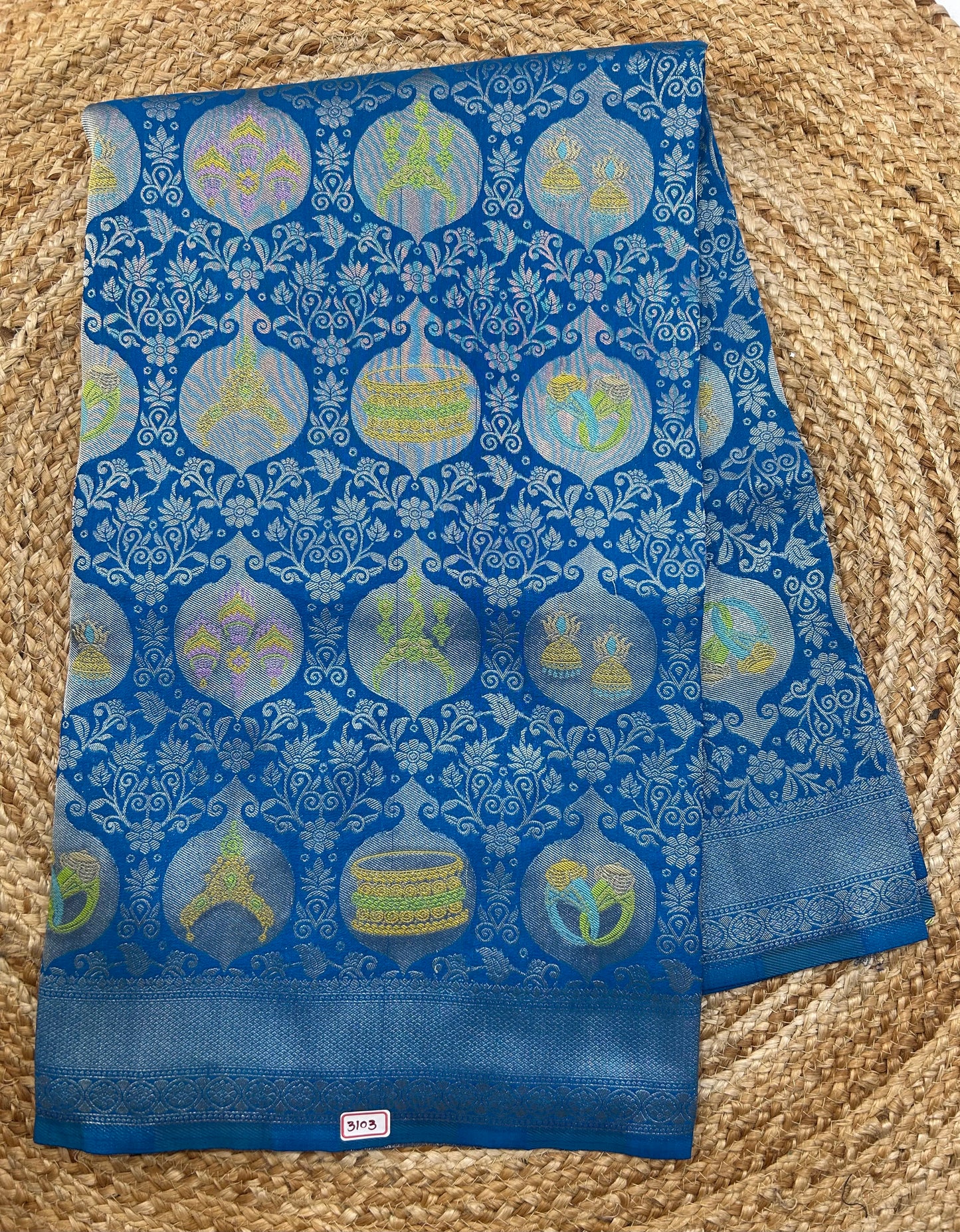 Banaras Georgette - necklace Theme Saree