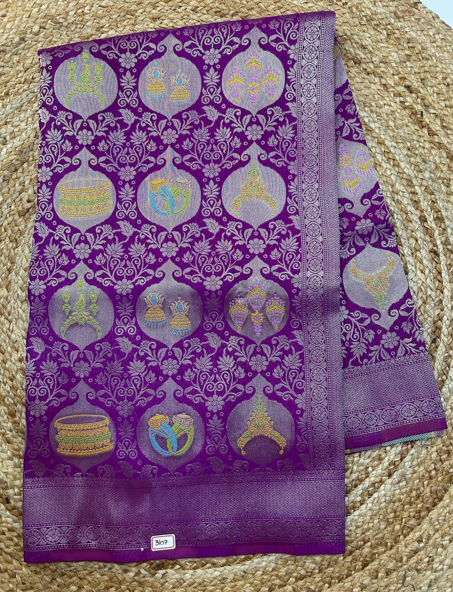 Banaras Georgette - necklace Theme Saree