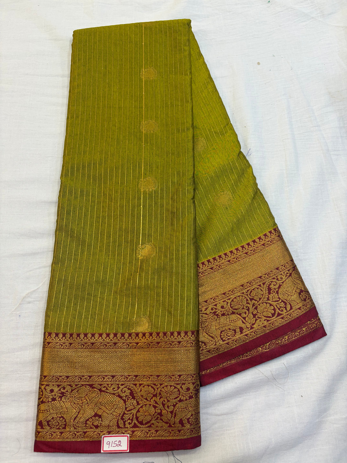 Semi Gadwal Sico Small border Saree