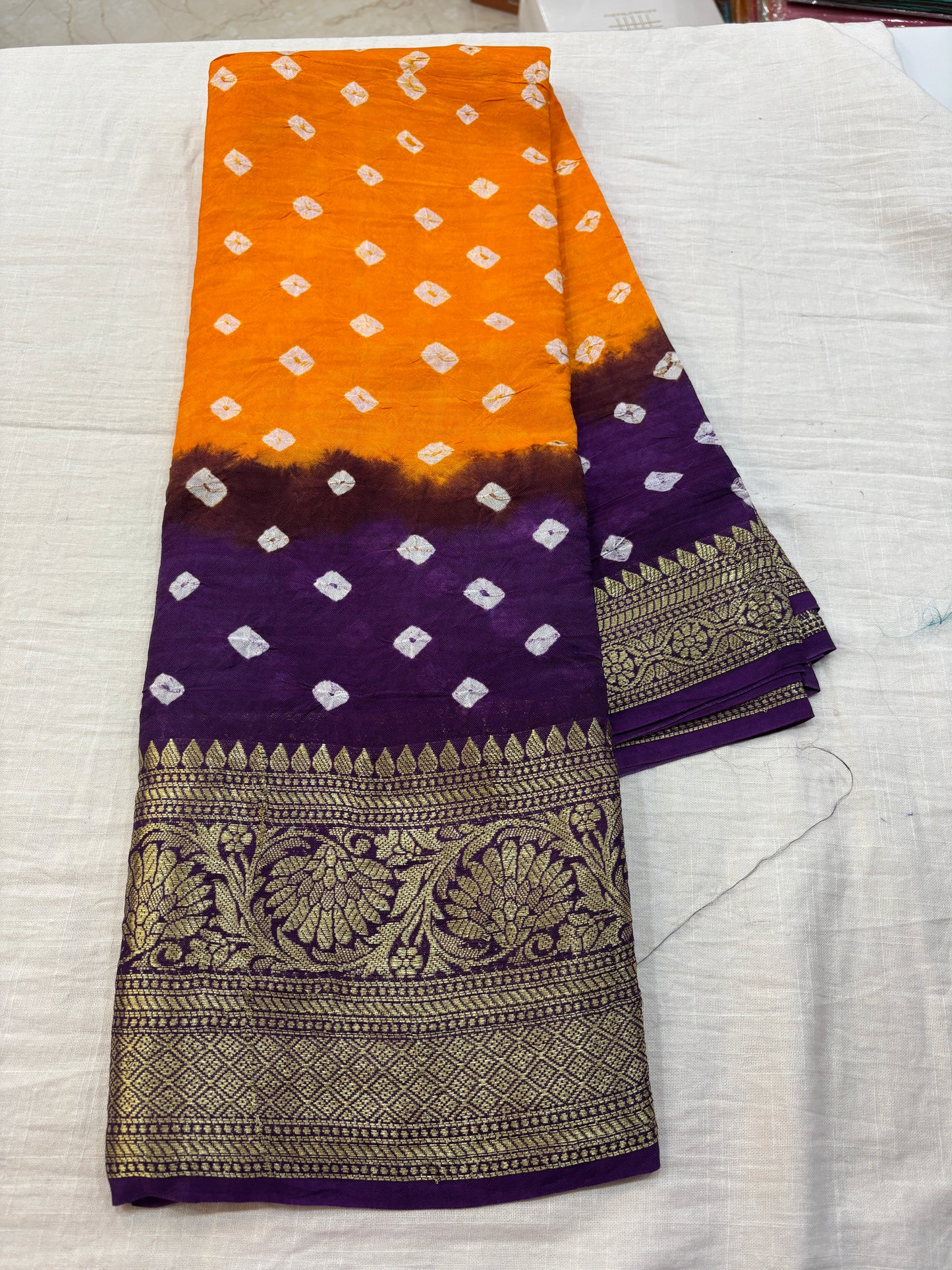 Viscose Bandini Saree