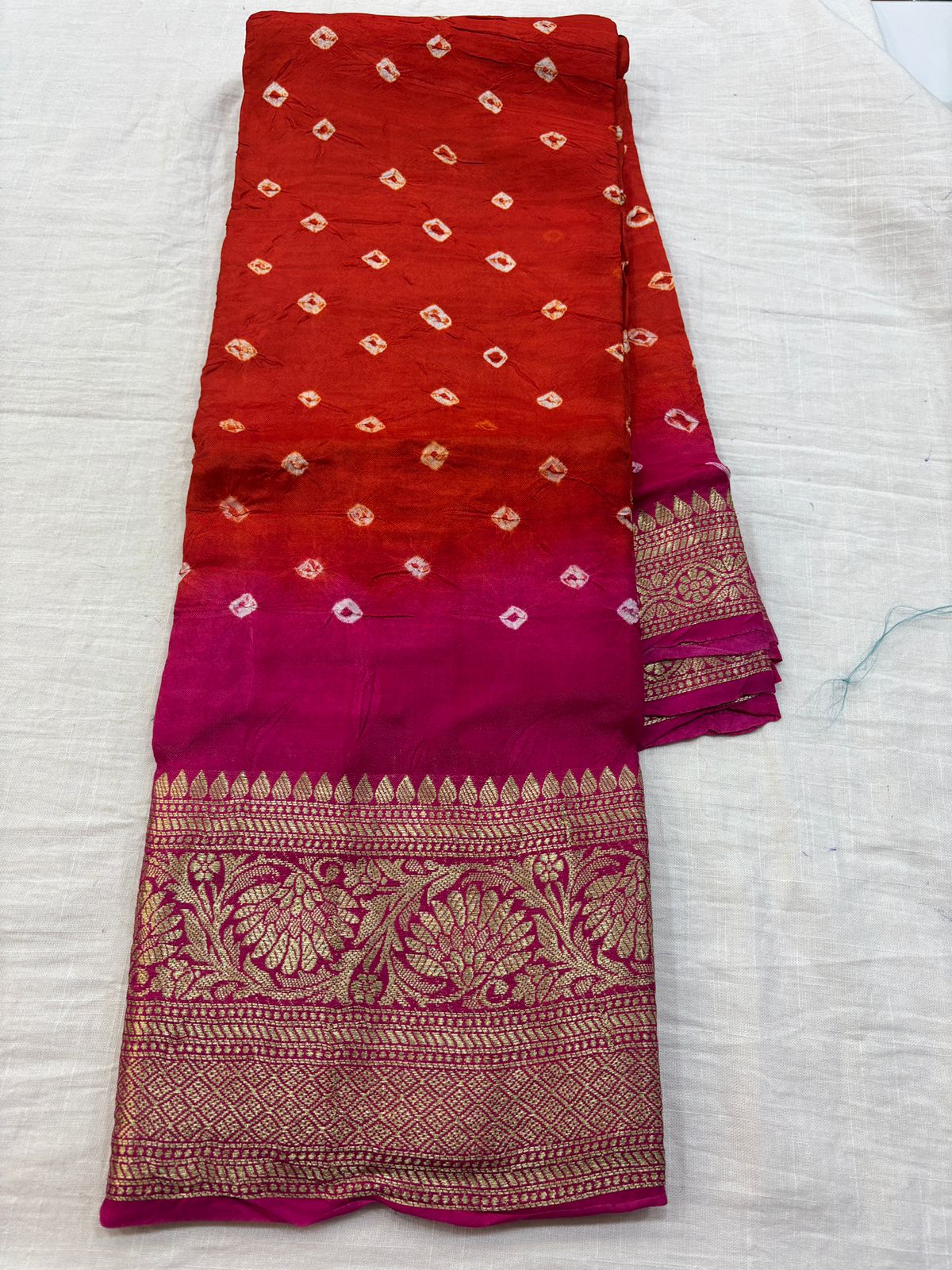 Viscose Bandini Saree