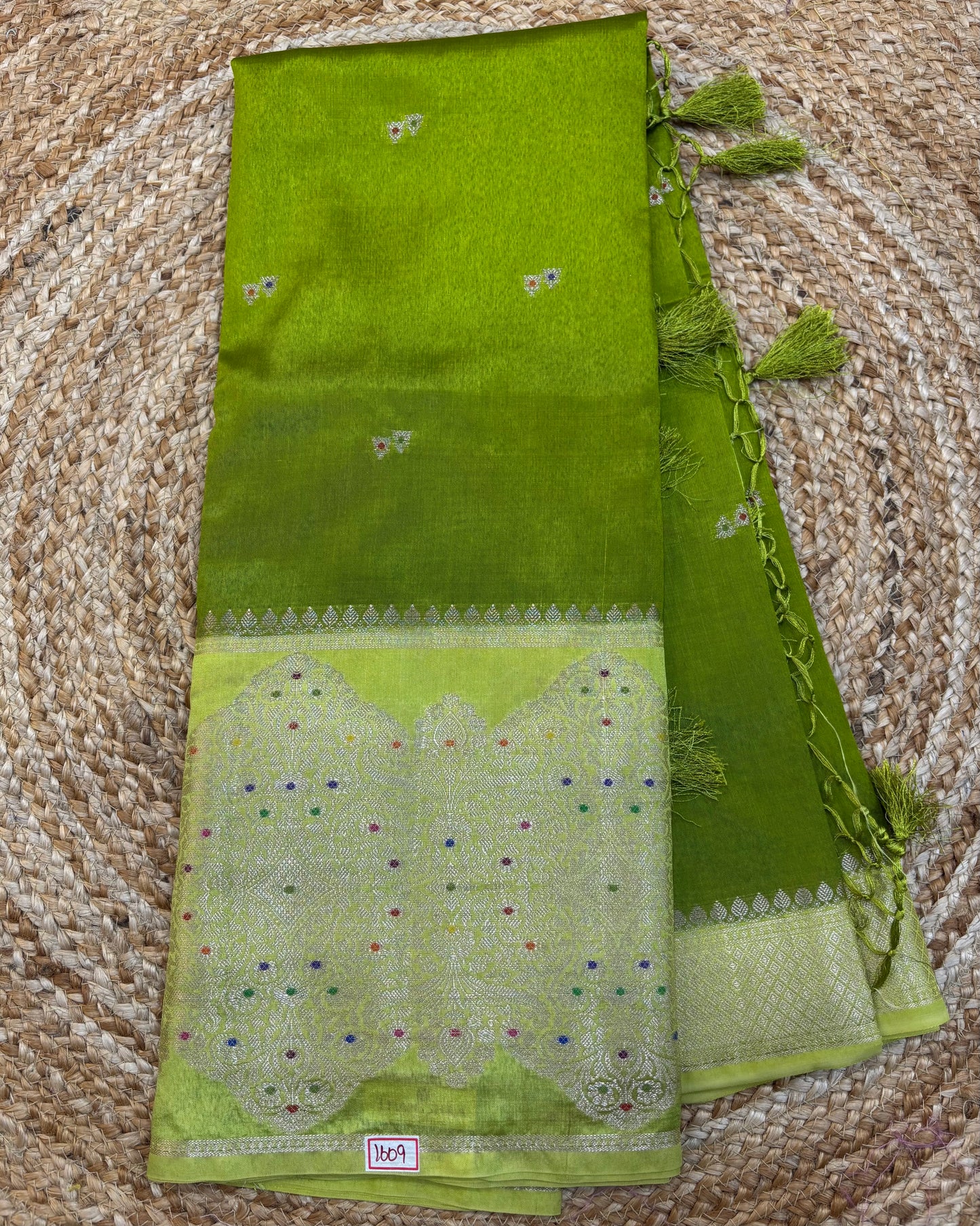 Green Mango Saree