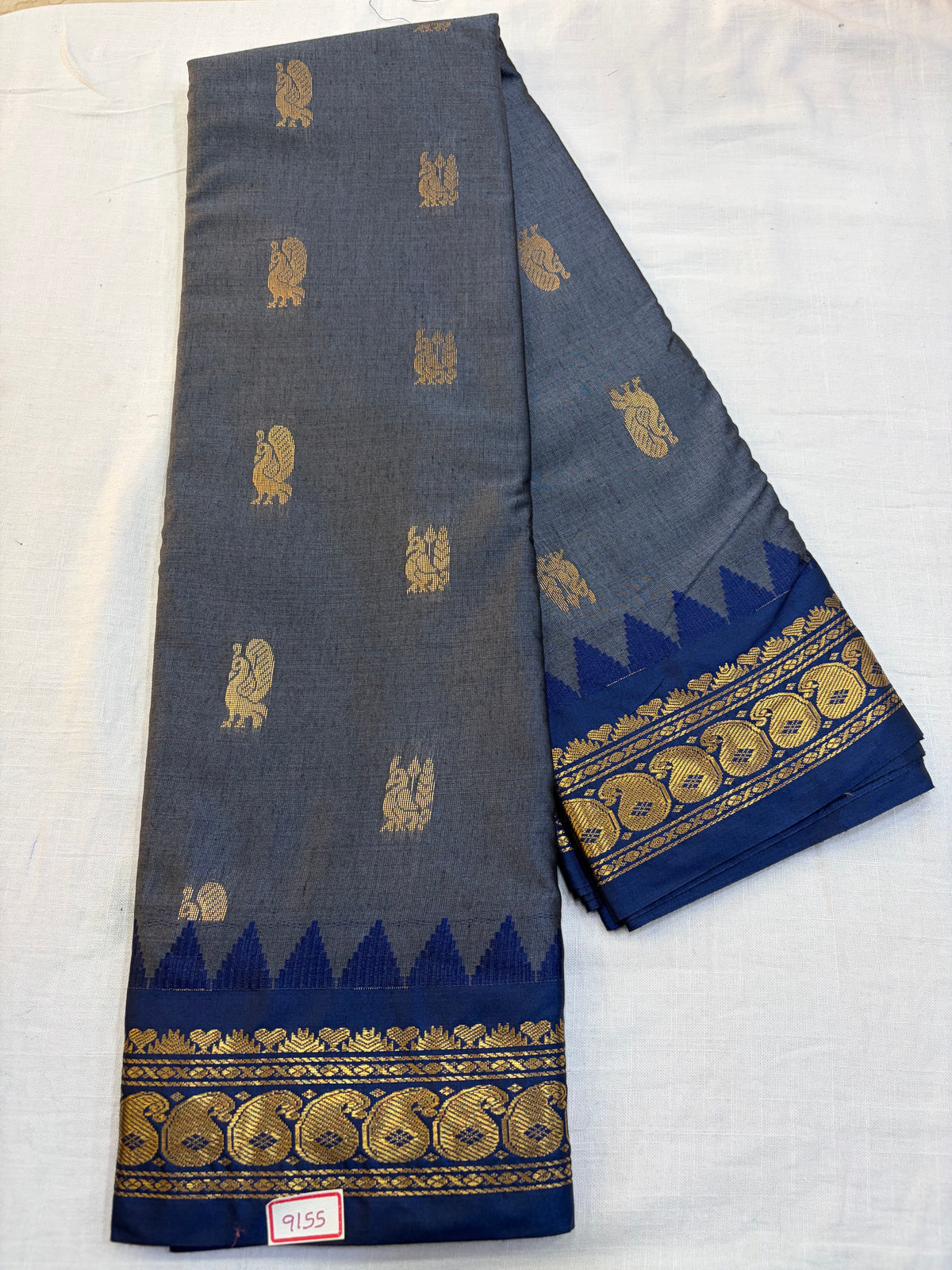 Semi Gadwal Sico Small border Saree