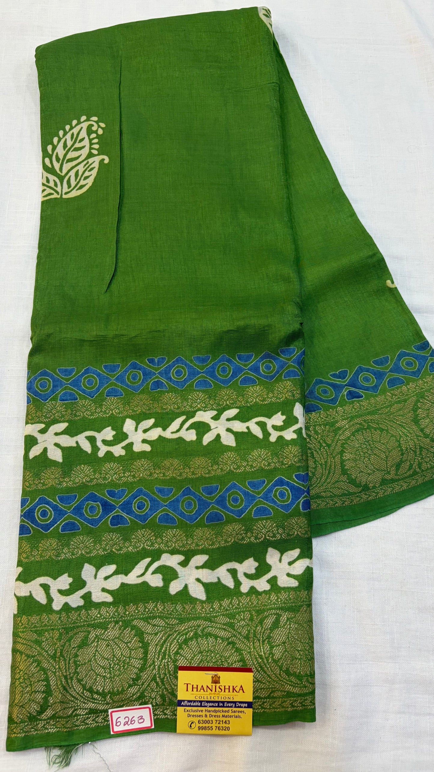 Pure Dola Silk Saree with heavy blouse