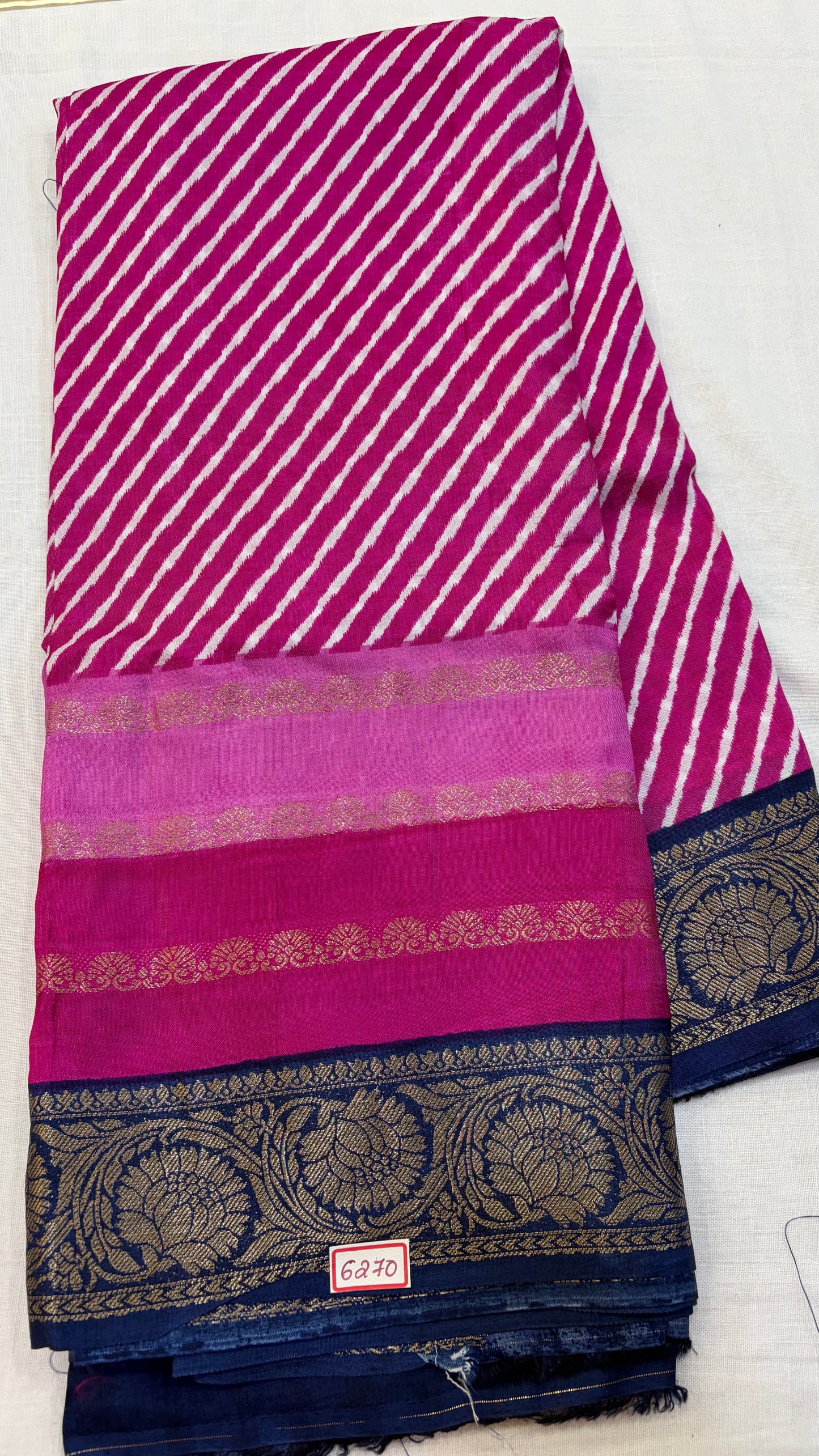 Pure Dola Silk Saree with heavy blouse