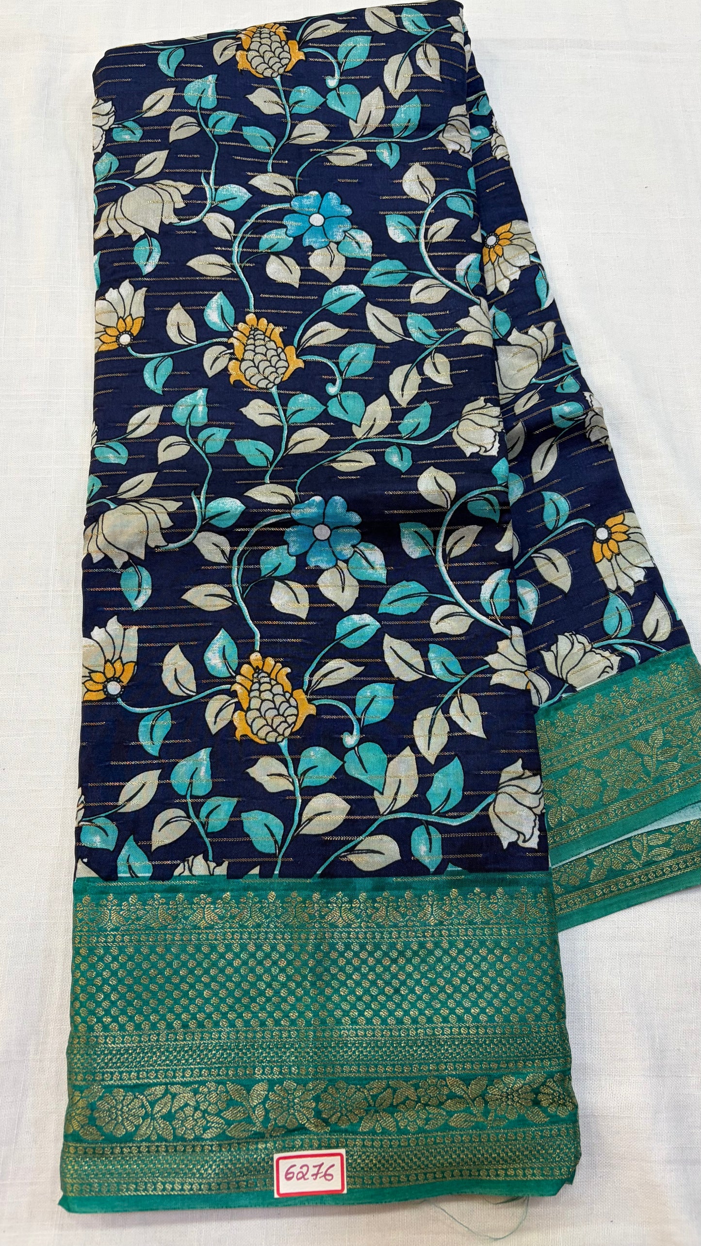 Pure Dola Silk Saree with heavy blouse