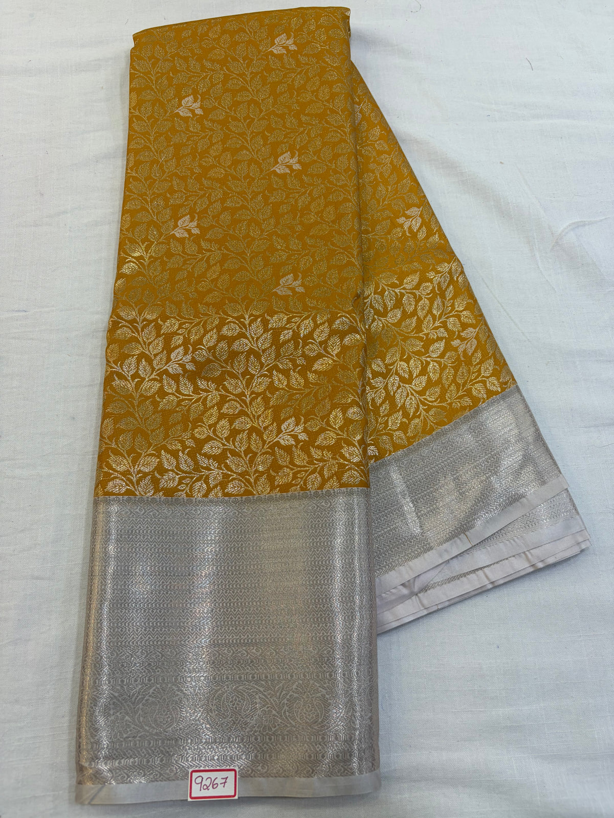 Semi Kanchi Pattu Saree - Pencil Work