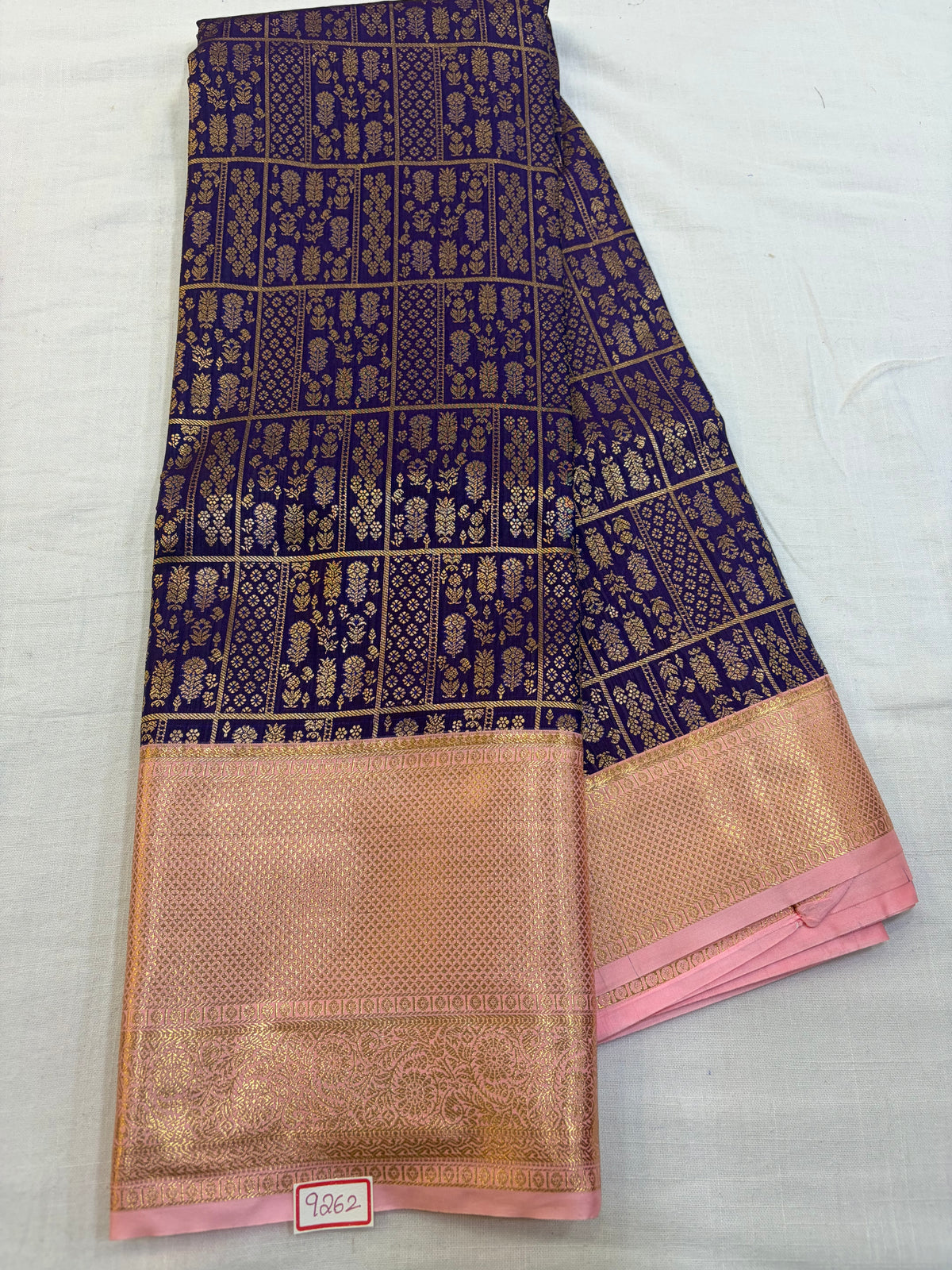 Semi Kanchi Pattu Saree - Pencil Work