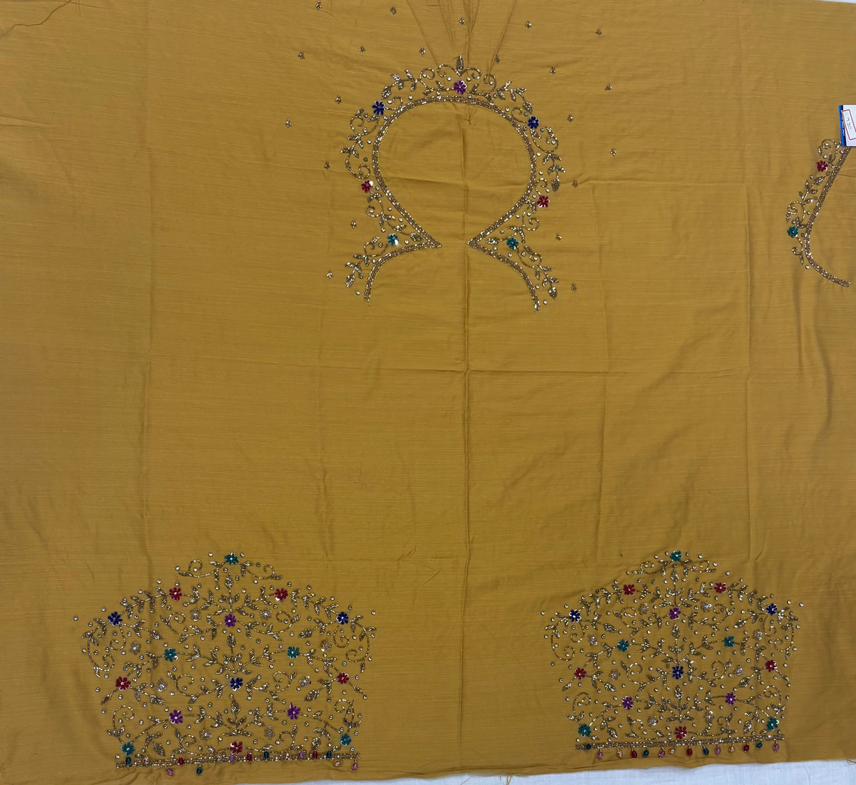 Raw Silk Maggam Work Blouse