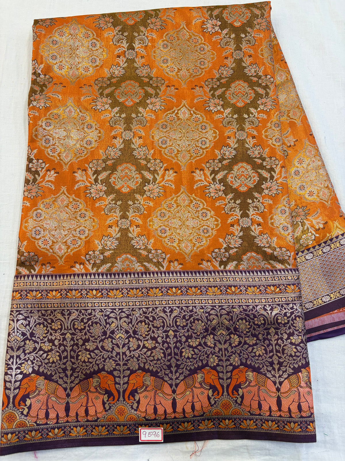 Semi Kanchi Meenakari Pattu Saree