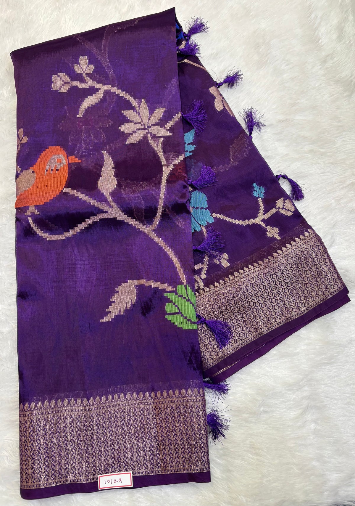 Paper Silk Jamdani sarees