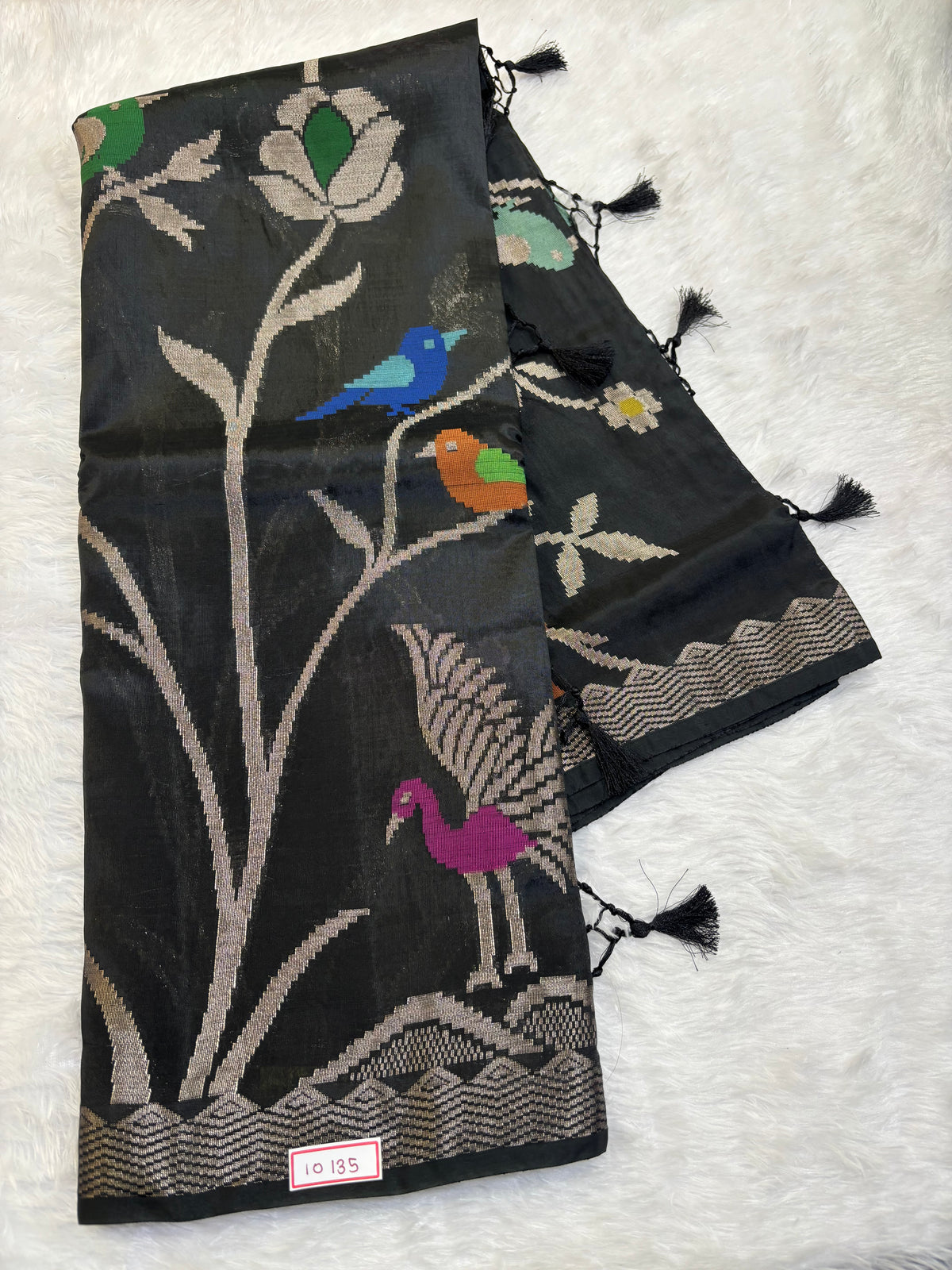 Paper Silk Jamdani sarees