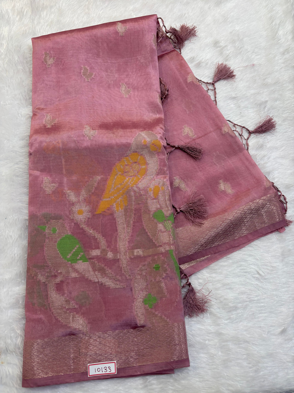 Paper Silk Jamdani sarees