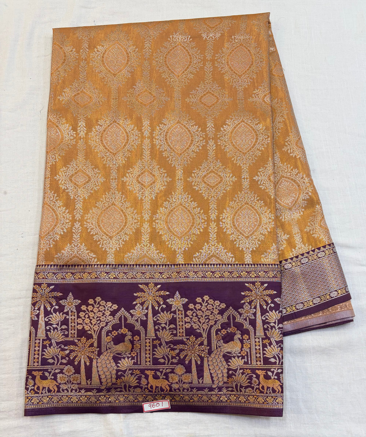 Semi Kanchi Meenakari Pattu Saree