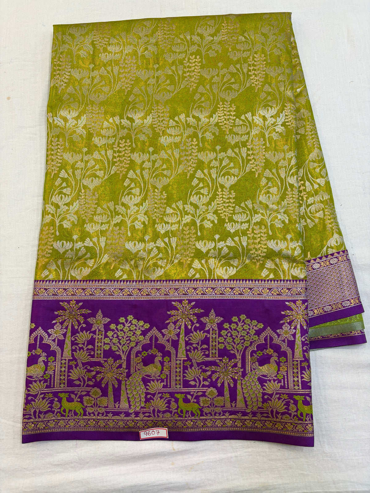 Semi Kanchi Meenakari Pattu Saree