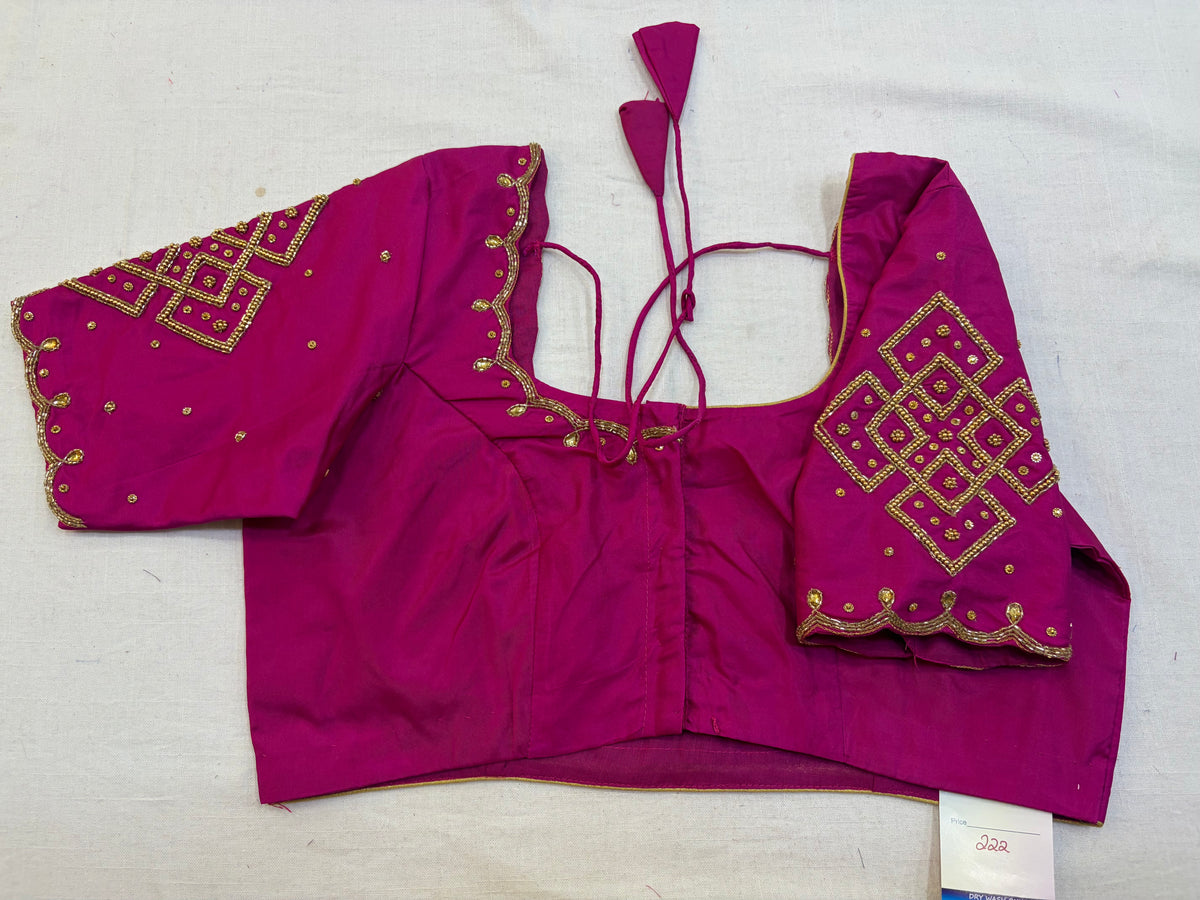 Readymade Maggam work Blouse