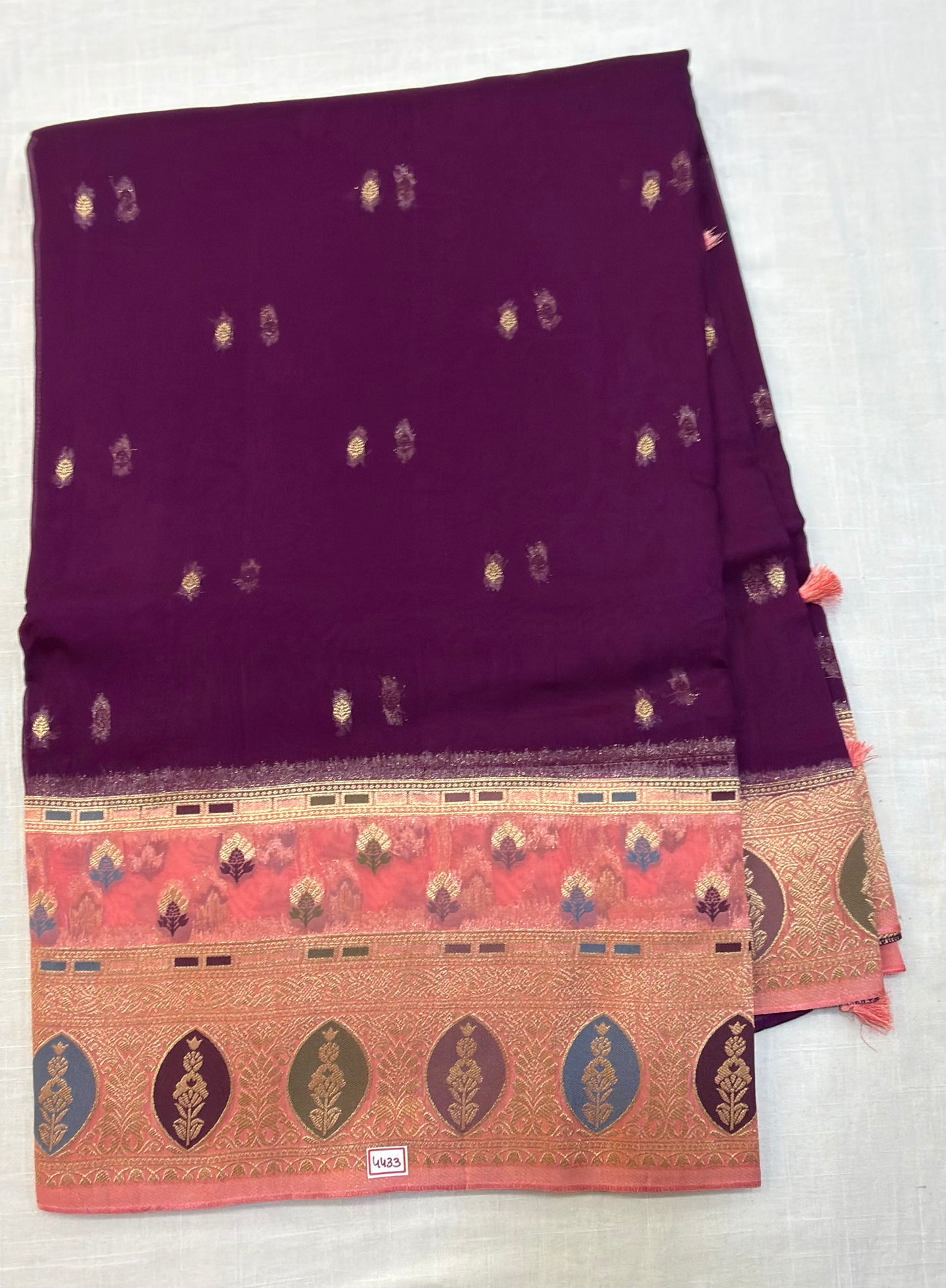 Pure Kora Saree