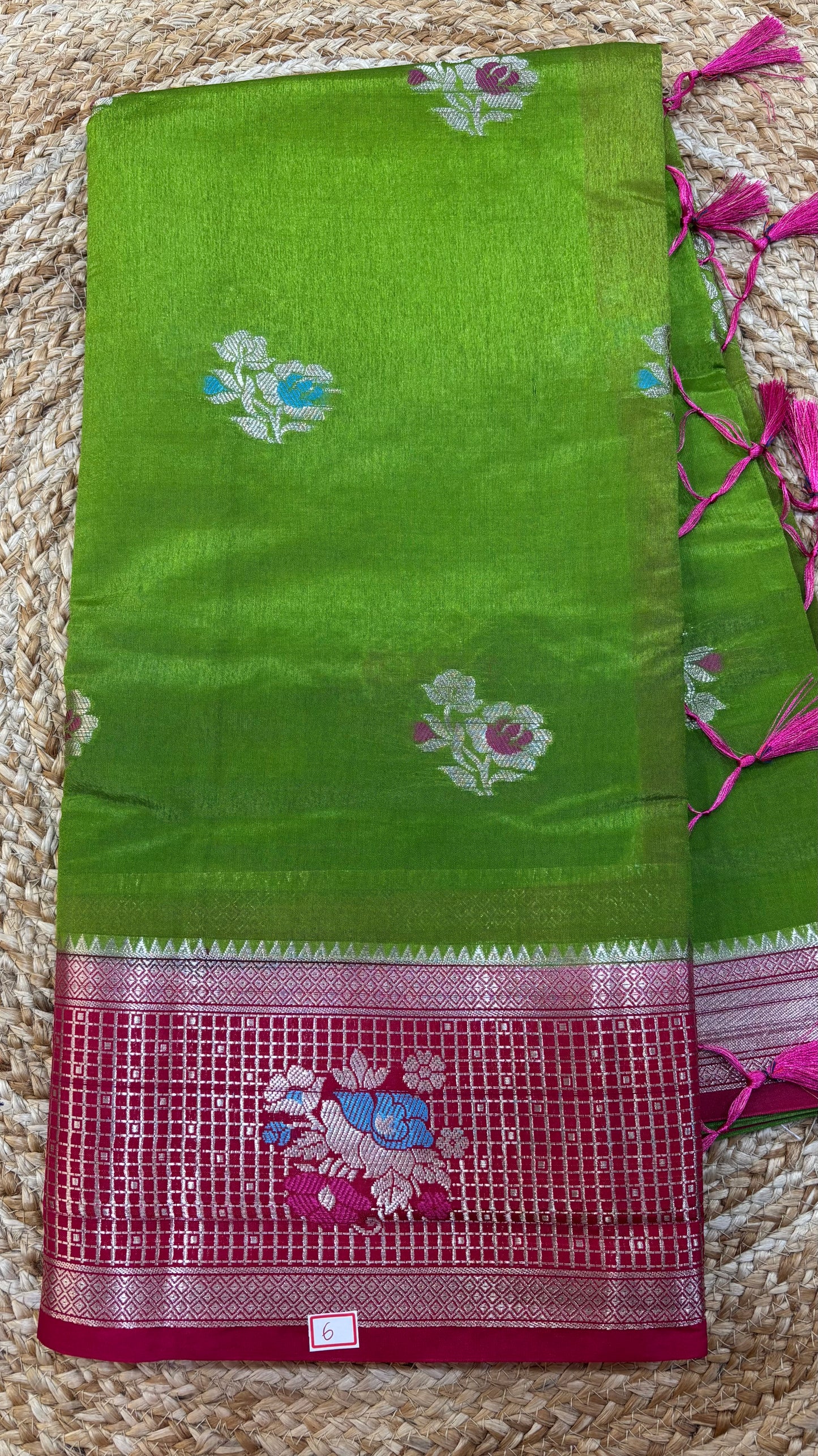 Kacha Mango Saree