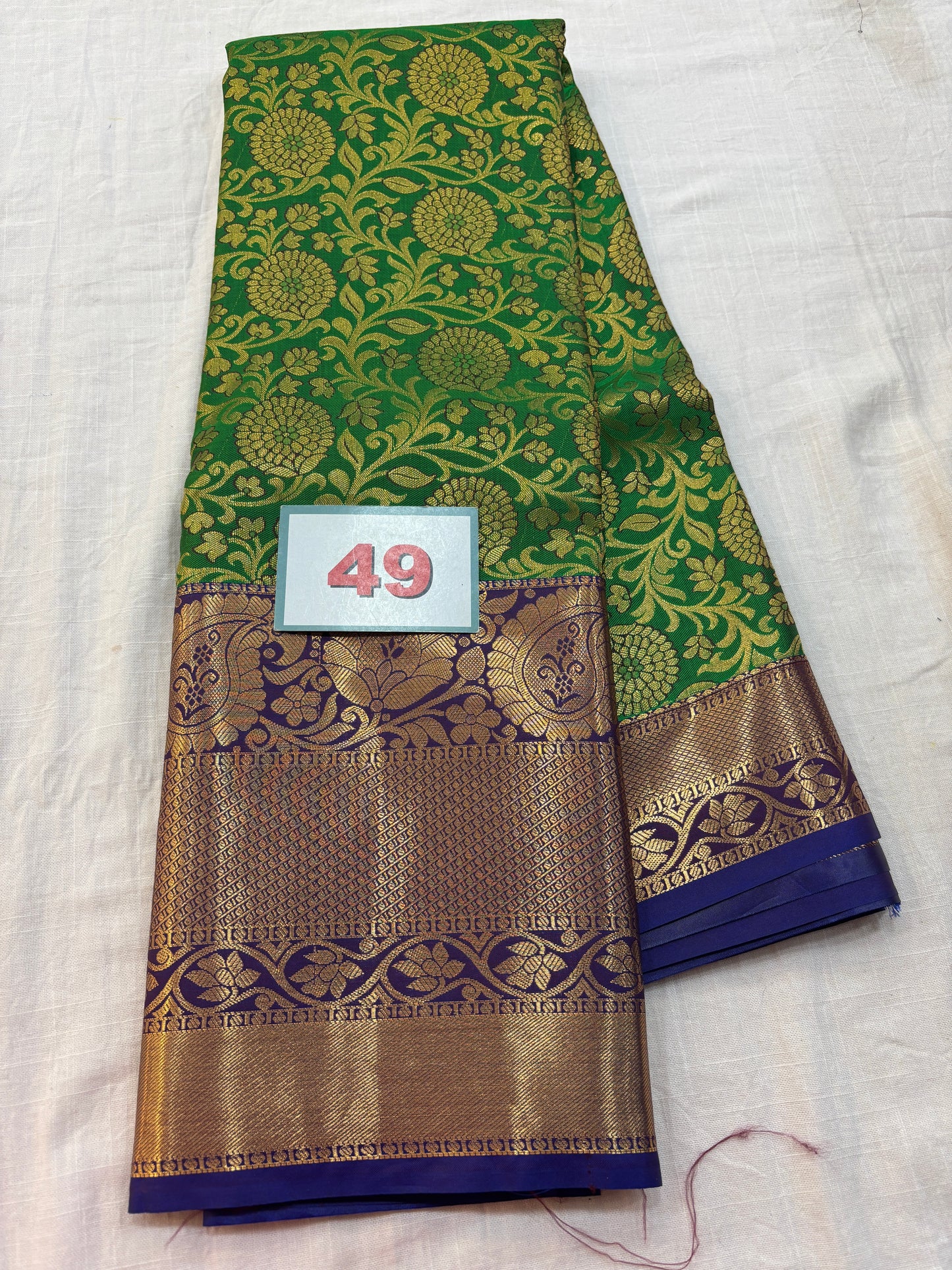 Semi Kanchi SIlk Saree-49