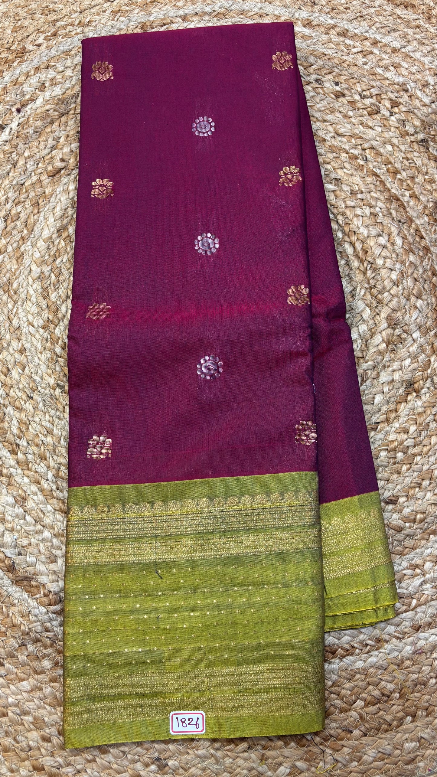 Semi Gadwal Gadwal Sico Vintage saree