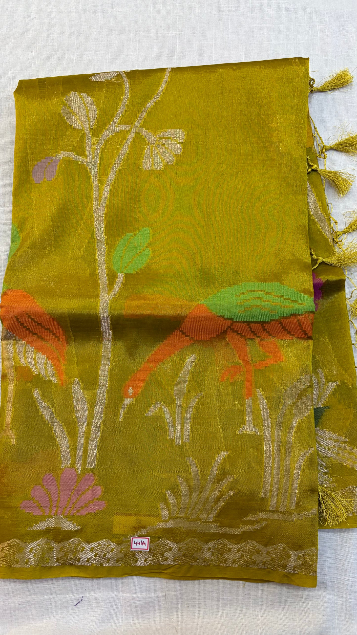 Paper Silk Jamdani sarees