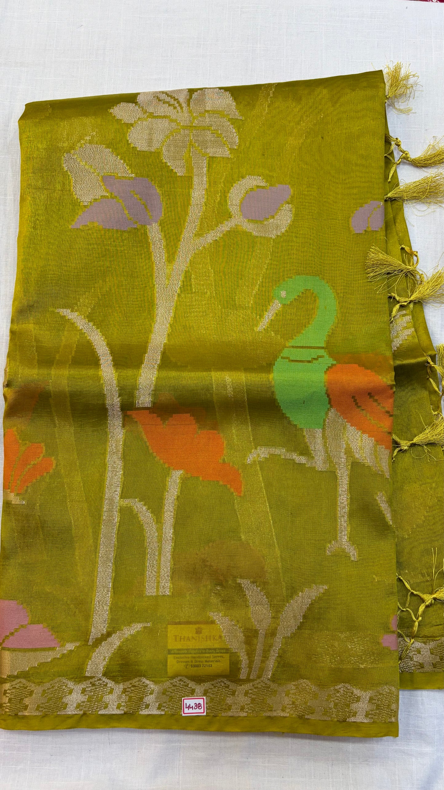 Paper Silk Jamdani sarees