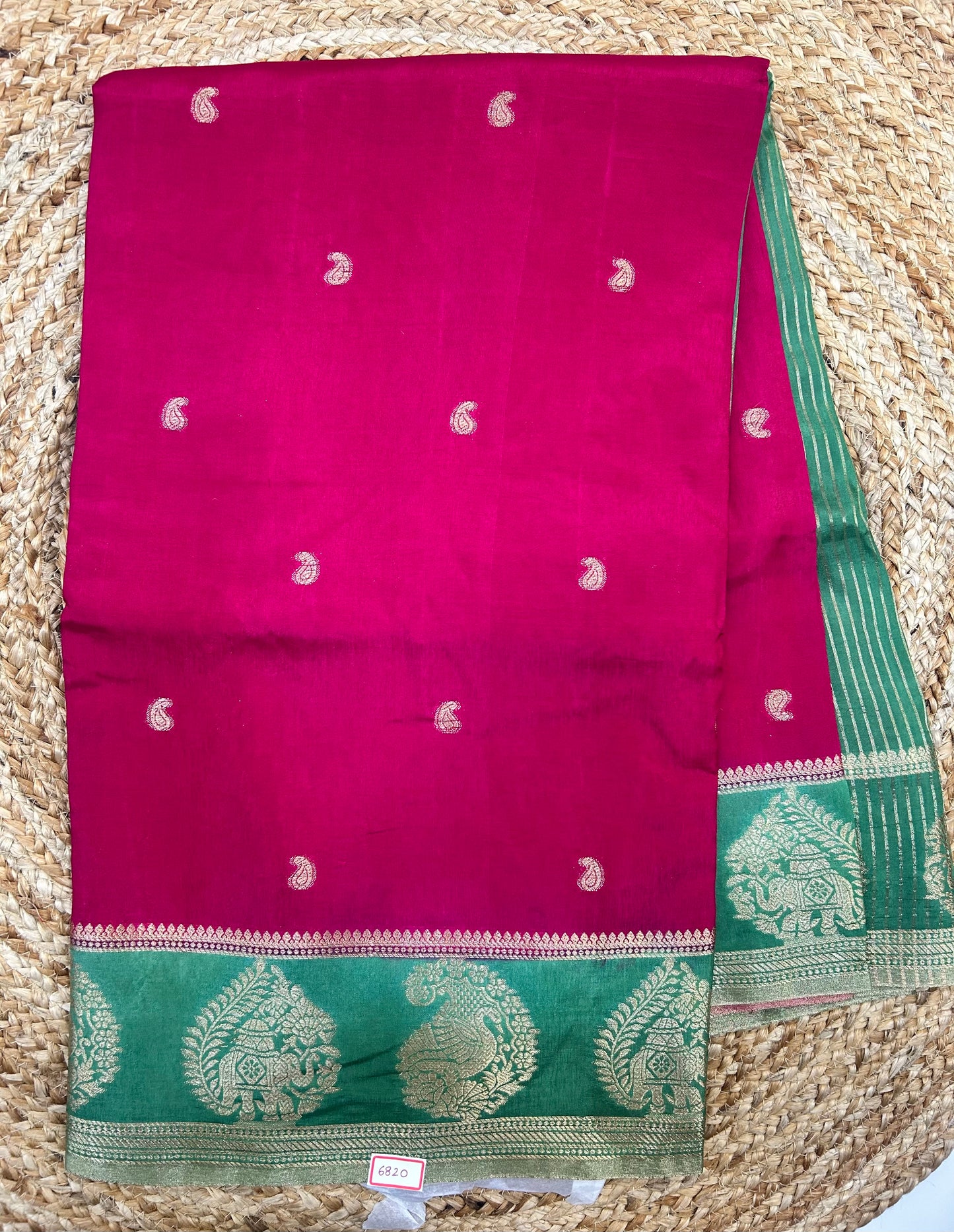 Russian Crepe saree