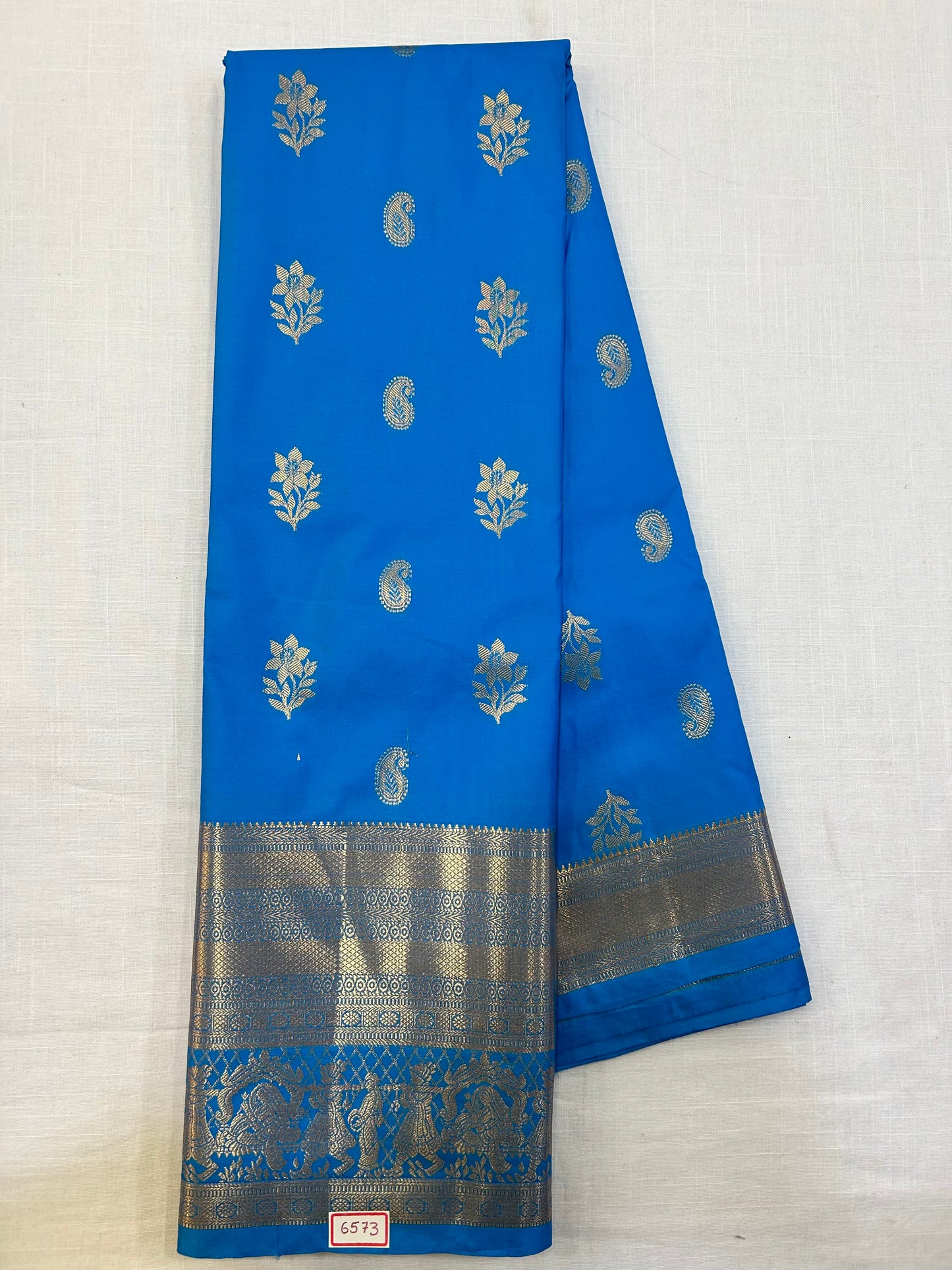 Semi Kanchi Butta Sarees