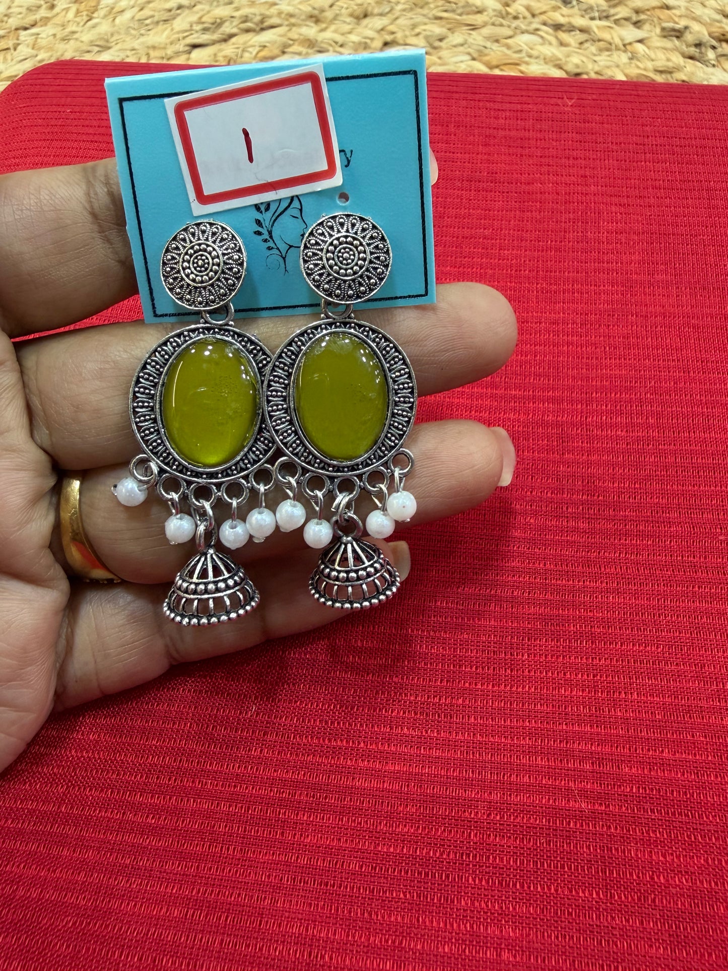 Antique silver plated Tops
