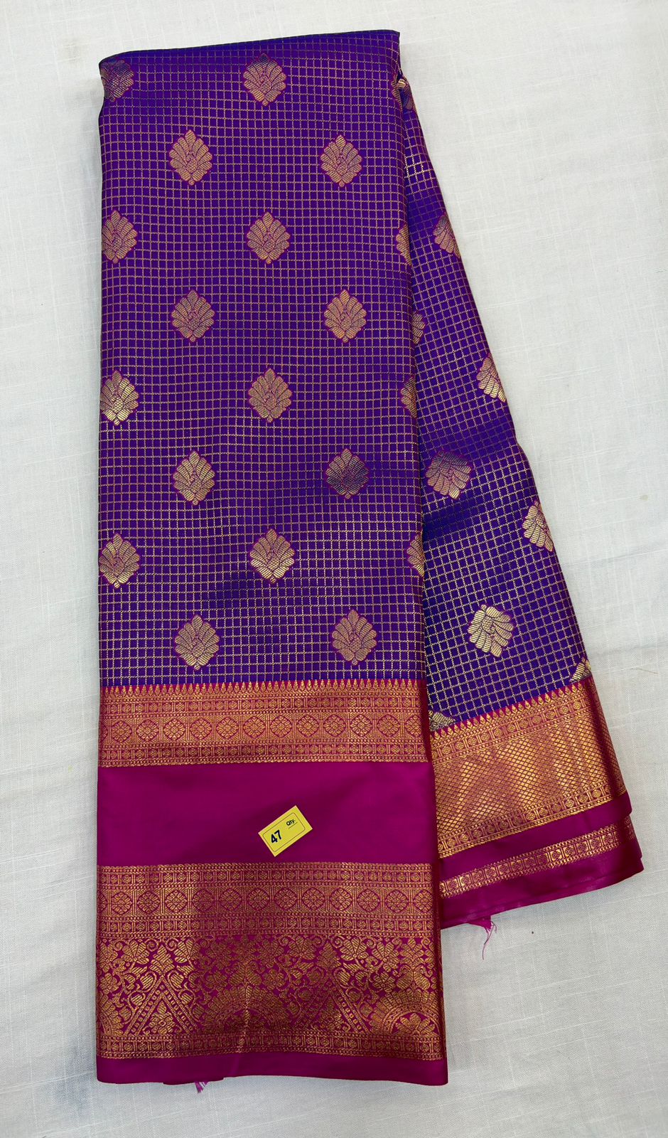 Semi Kanchi pattu Saree A47