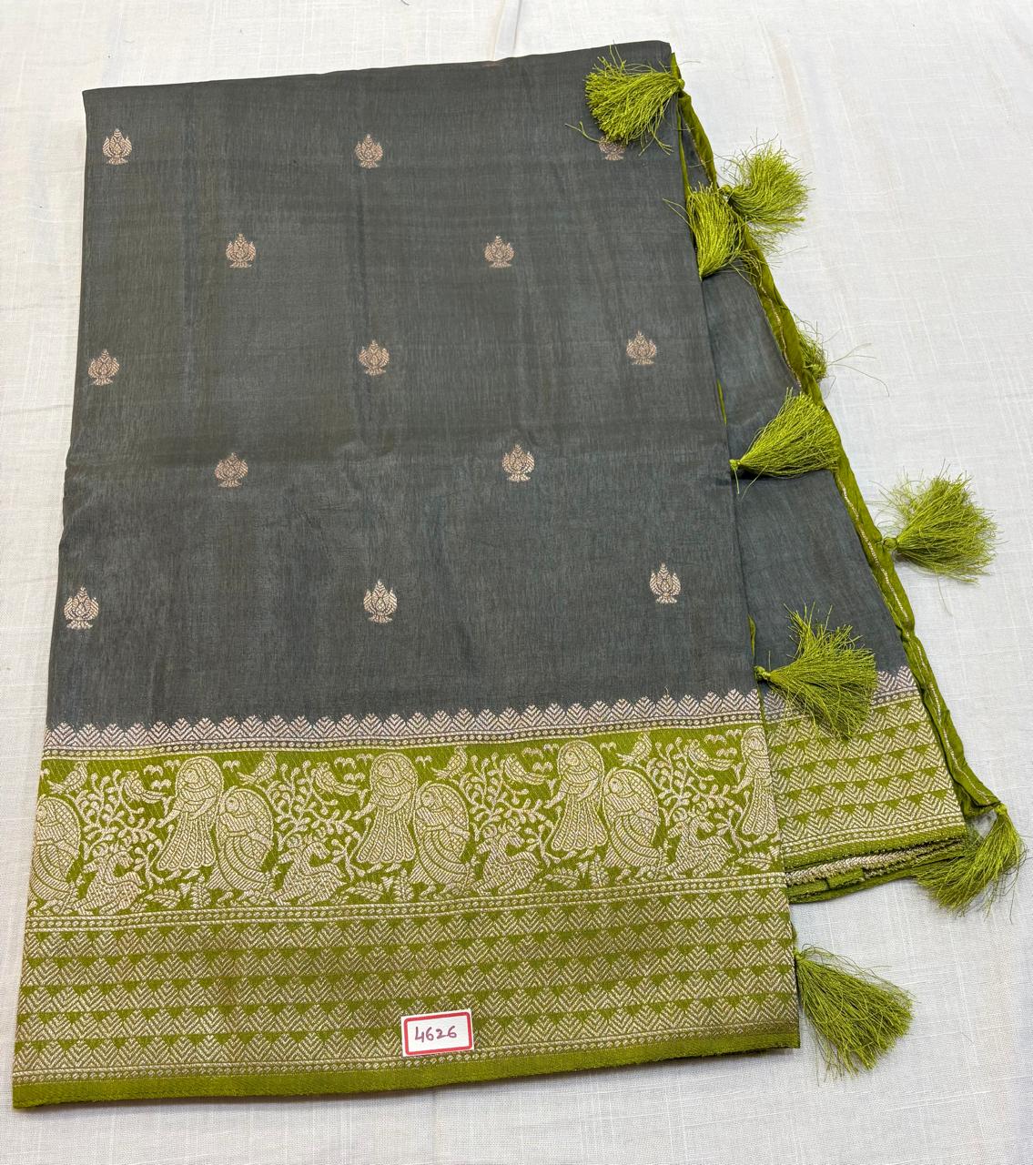 Russian Crepe saree