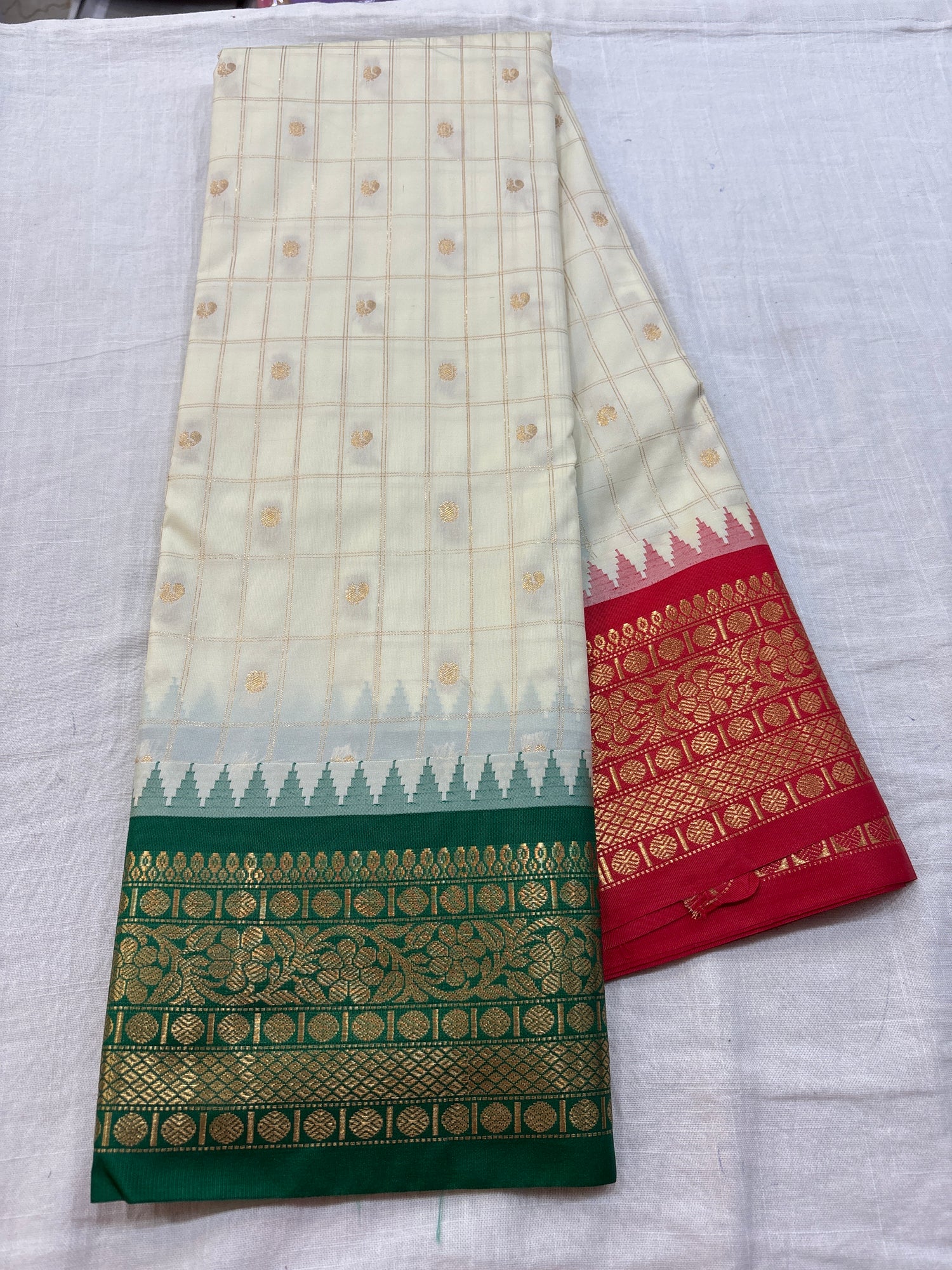 Semi Gadwal Ganga Jamuna Borders