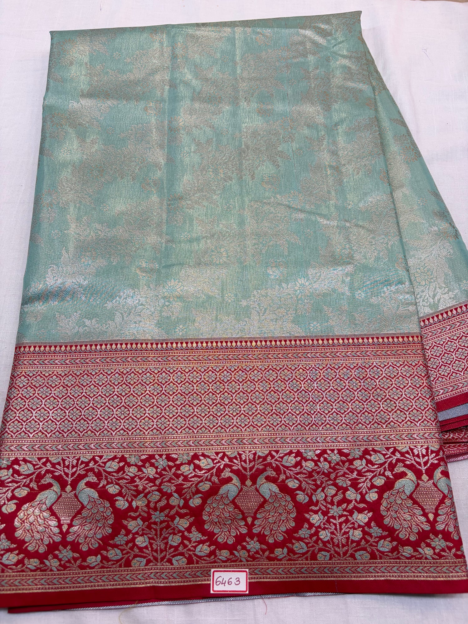 Meenakari Semi Kanchi Pattu Saree