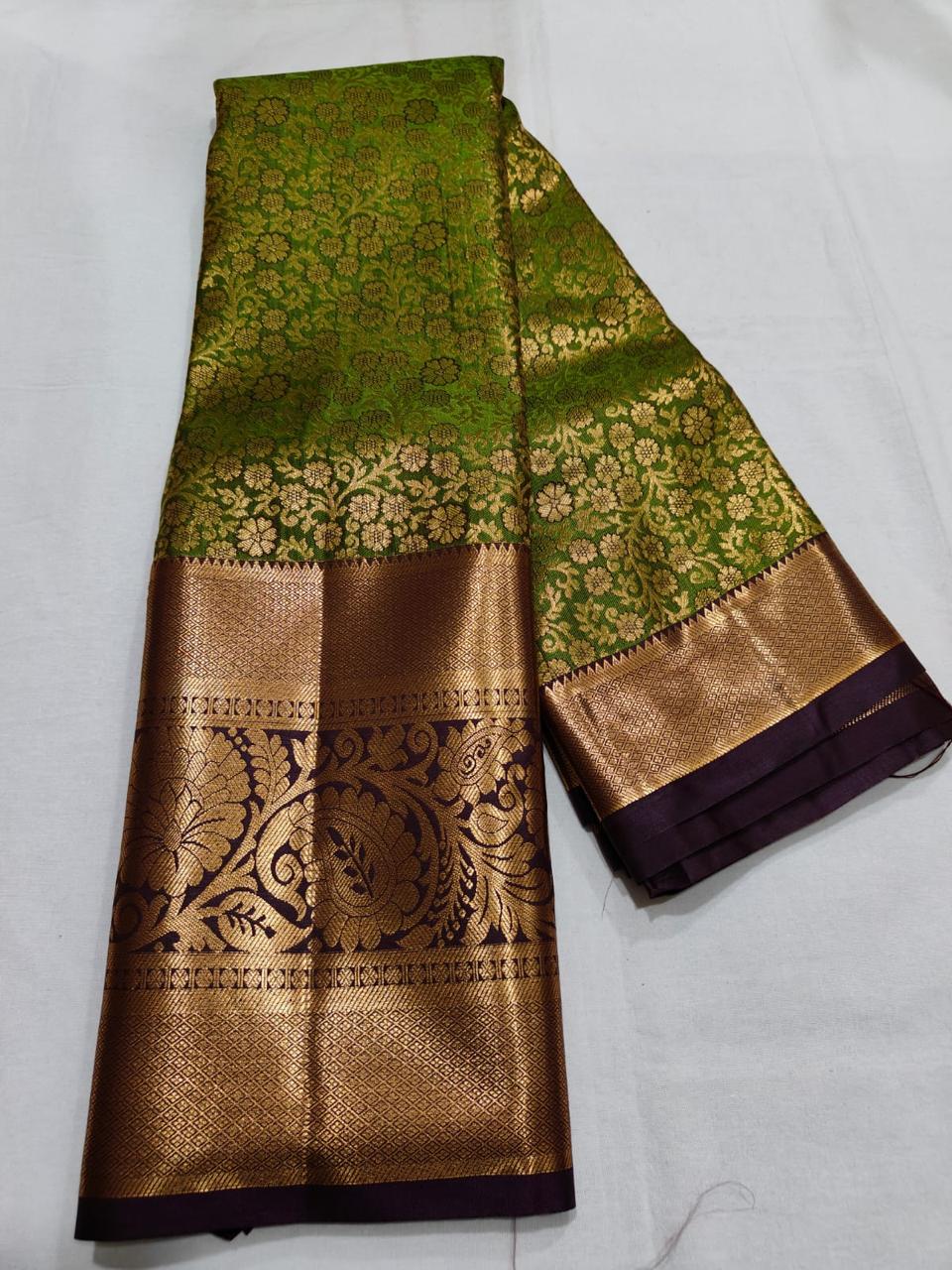Dharmavaram Semi Kanchi Pattu Silk Sarees