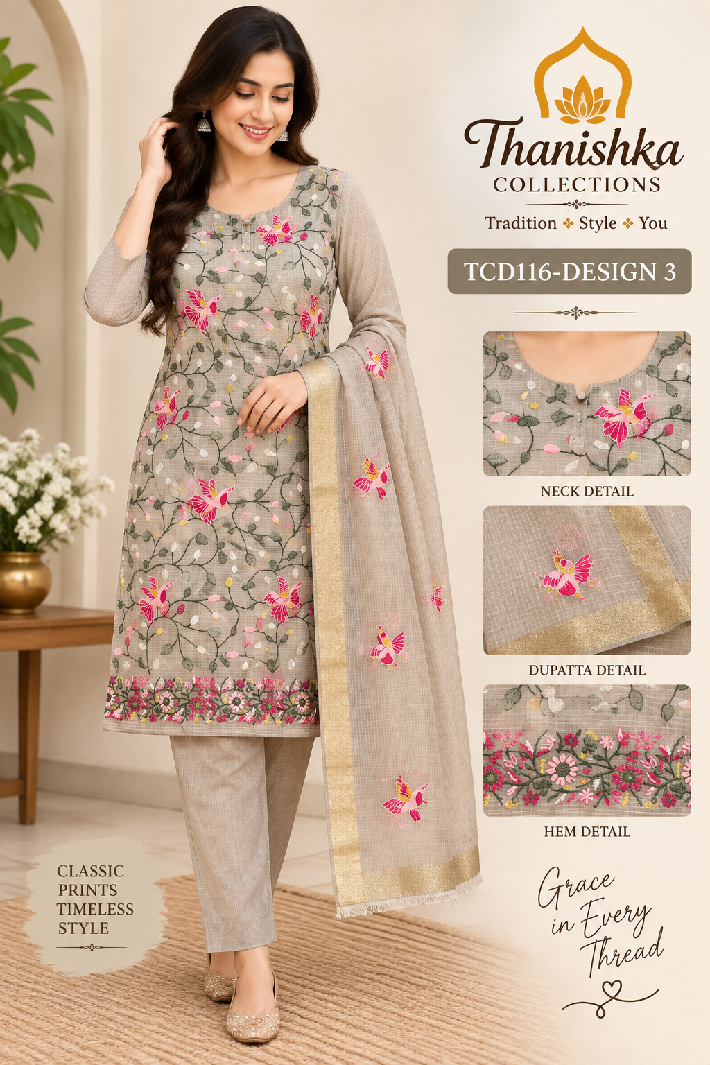 Kota Checks Kurti Set