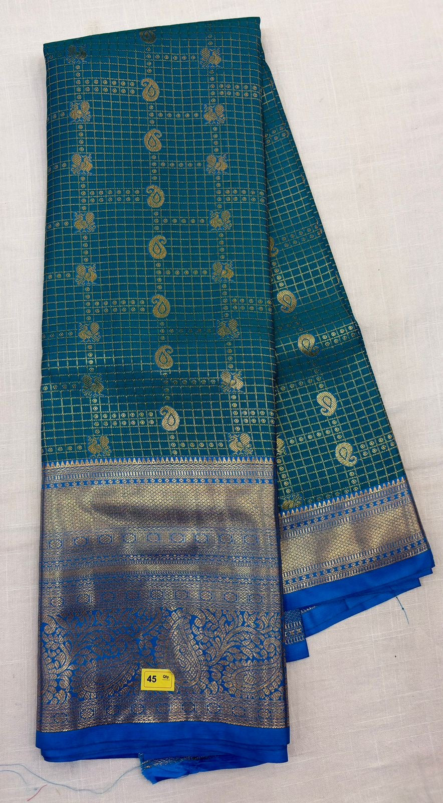 Semi Kanchi pattu Saree A45