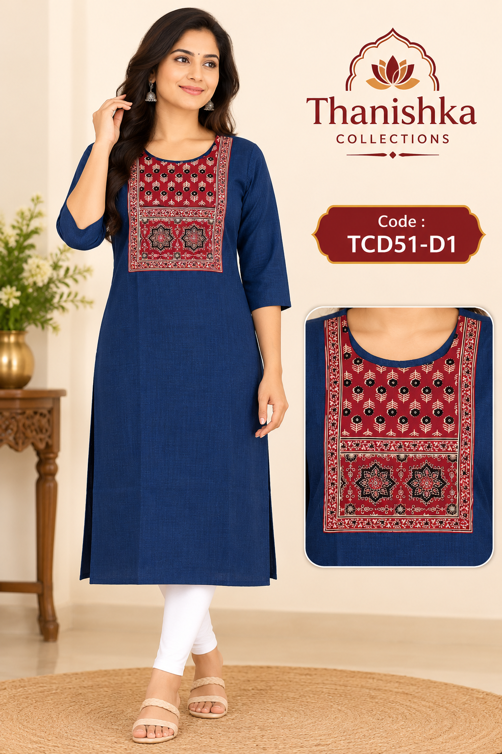 Khadi cotton Top