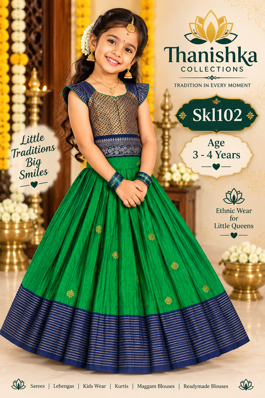Kids Lehanga Blouse