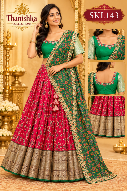 Adult Size Half Sarees