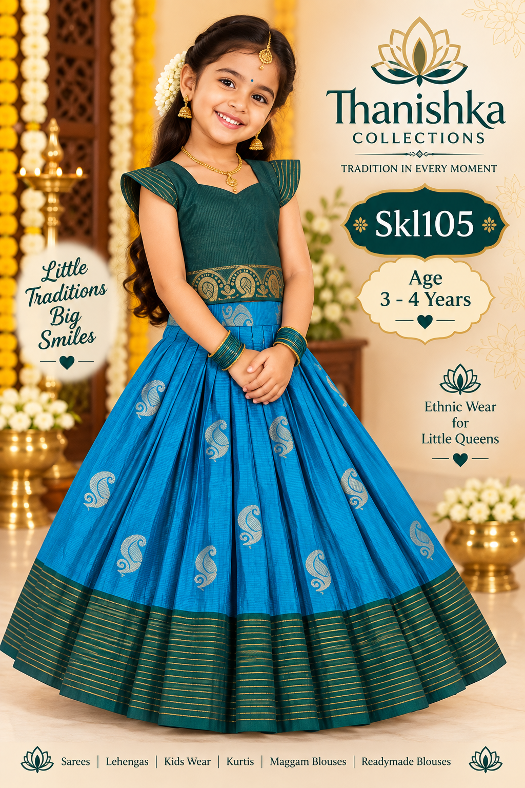Kids Lehanga Blouse