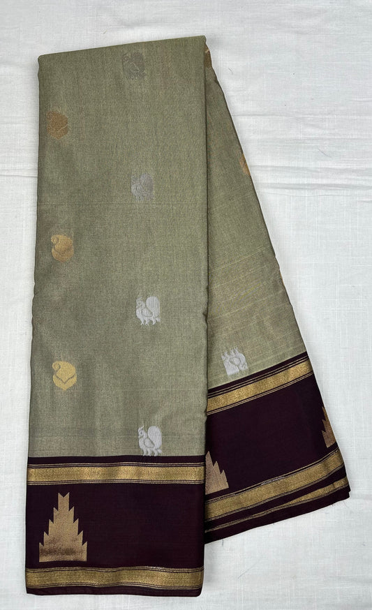 Semi Gadwal Vintage Saree