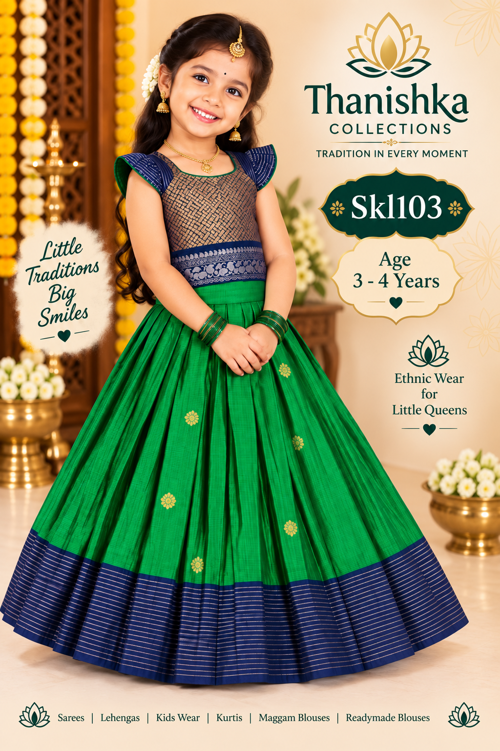 Kids Lehanga Blouse