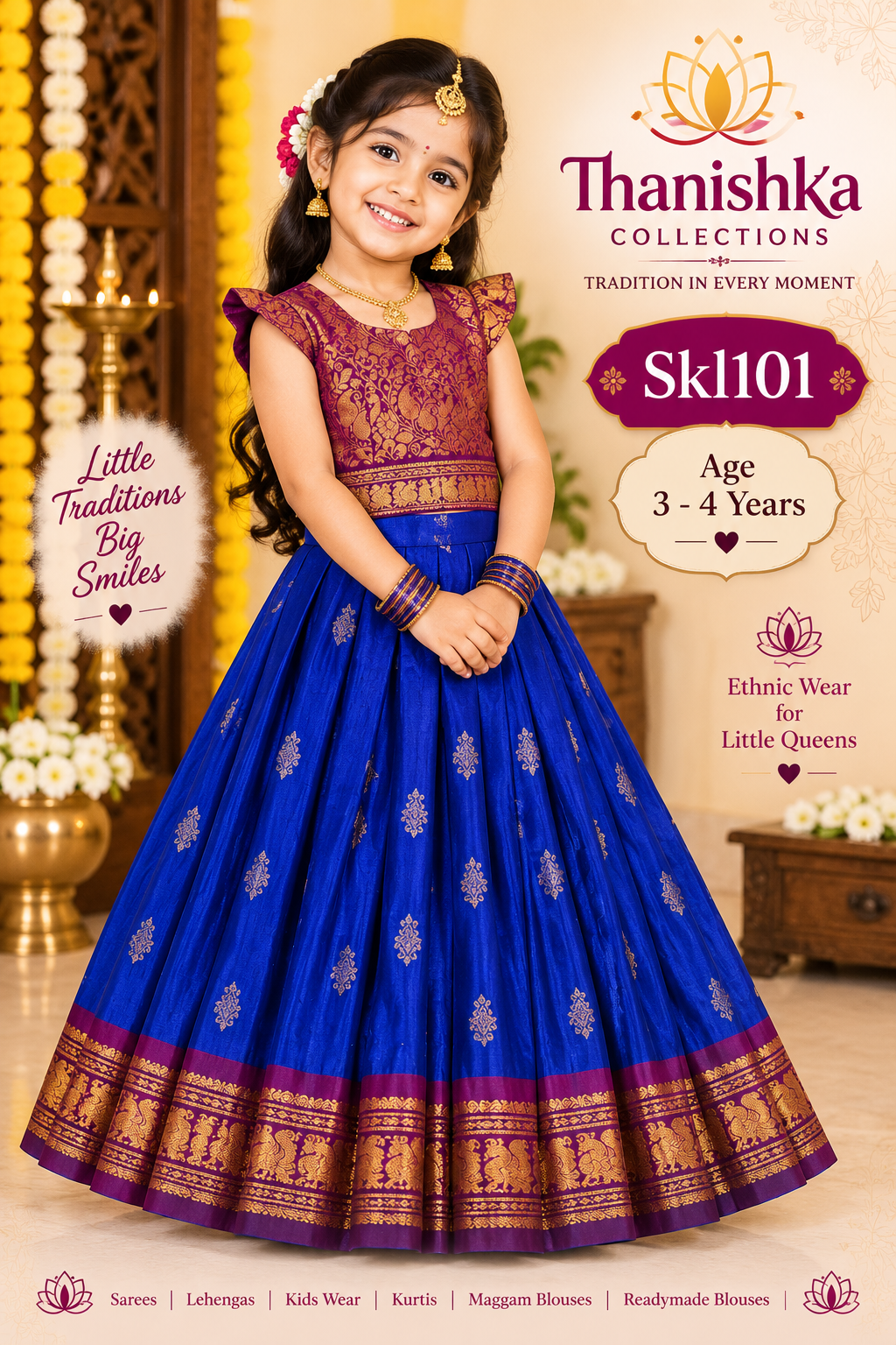 Kids Lehanga Blouse