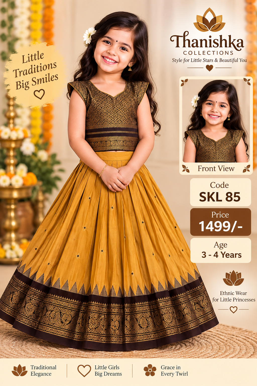 Kids Lehanga Blouse