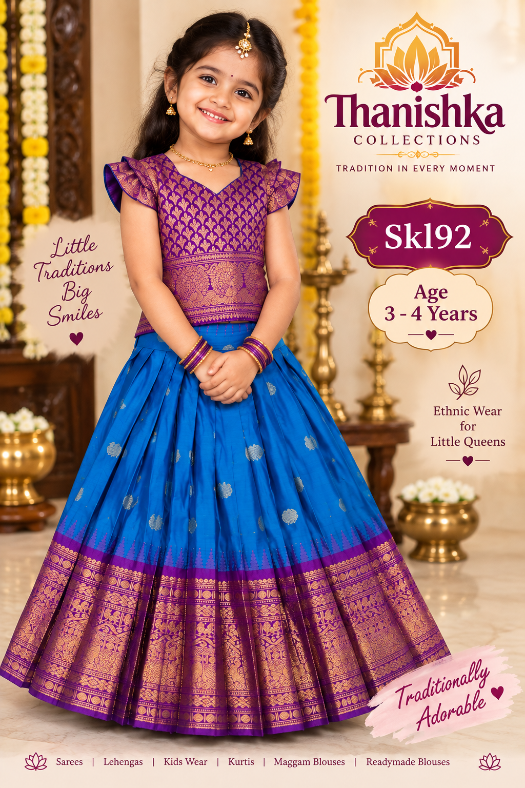 Kids Lehanga Blouse