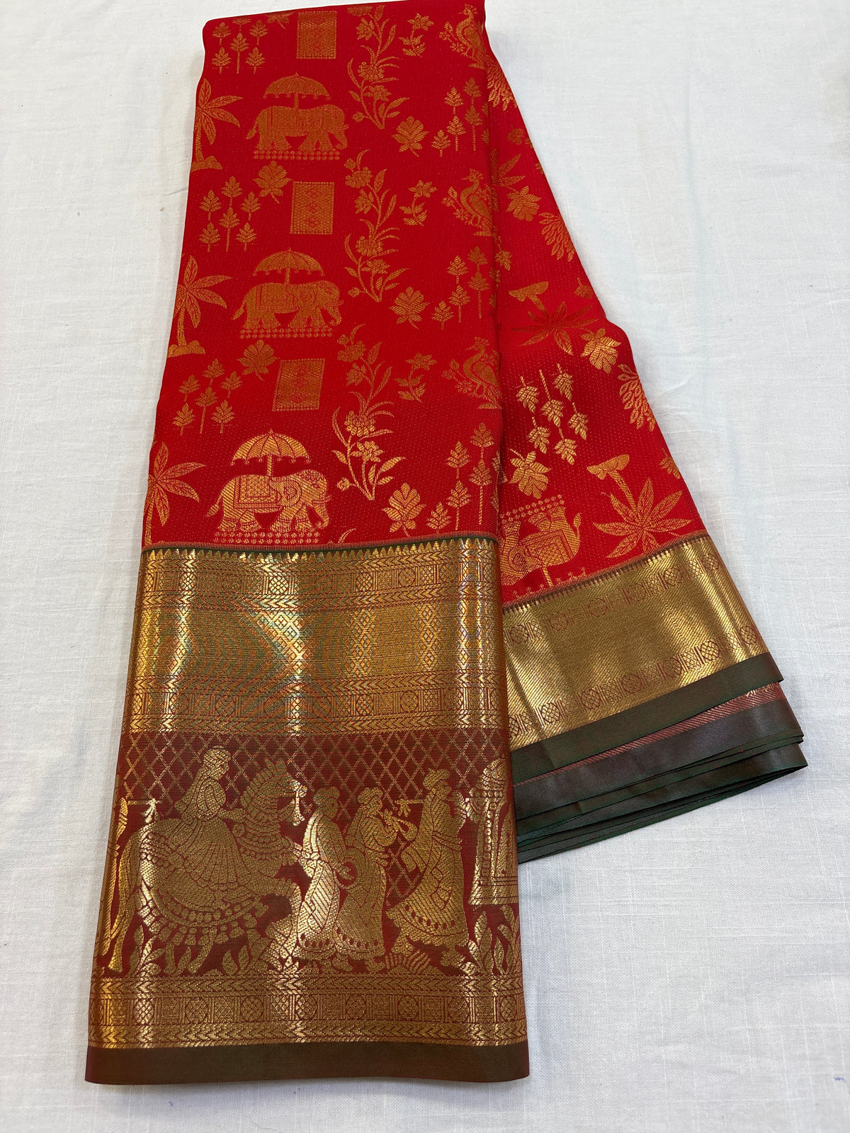 Semi Kanchi Pattu saree
