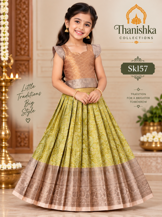 Kid’s lehenga Stitched